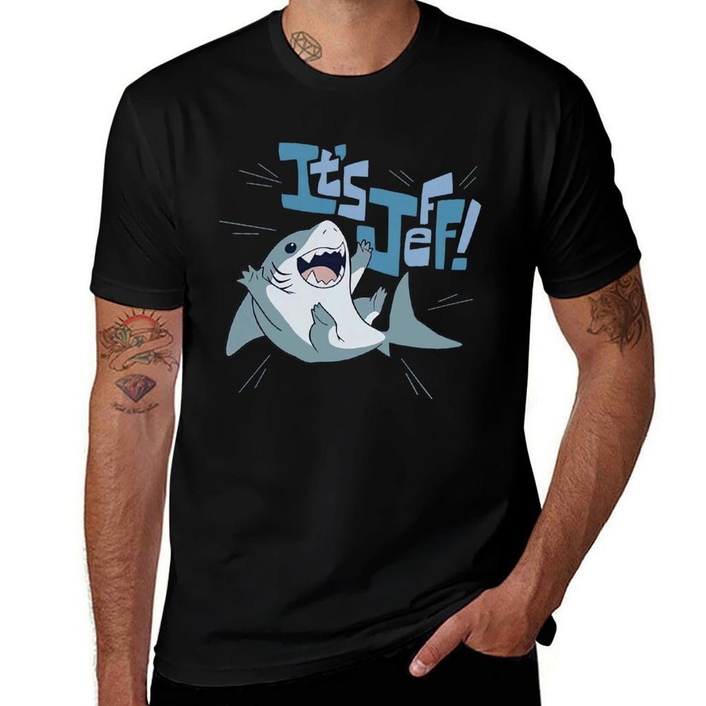 Its Jeff The Landshark Tshirt Casual Fashion Print Tee Top