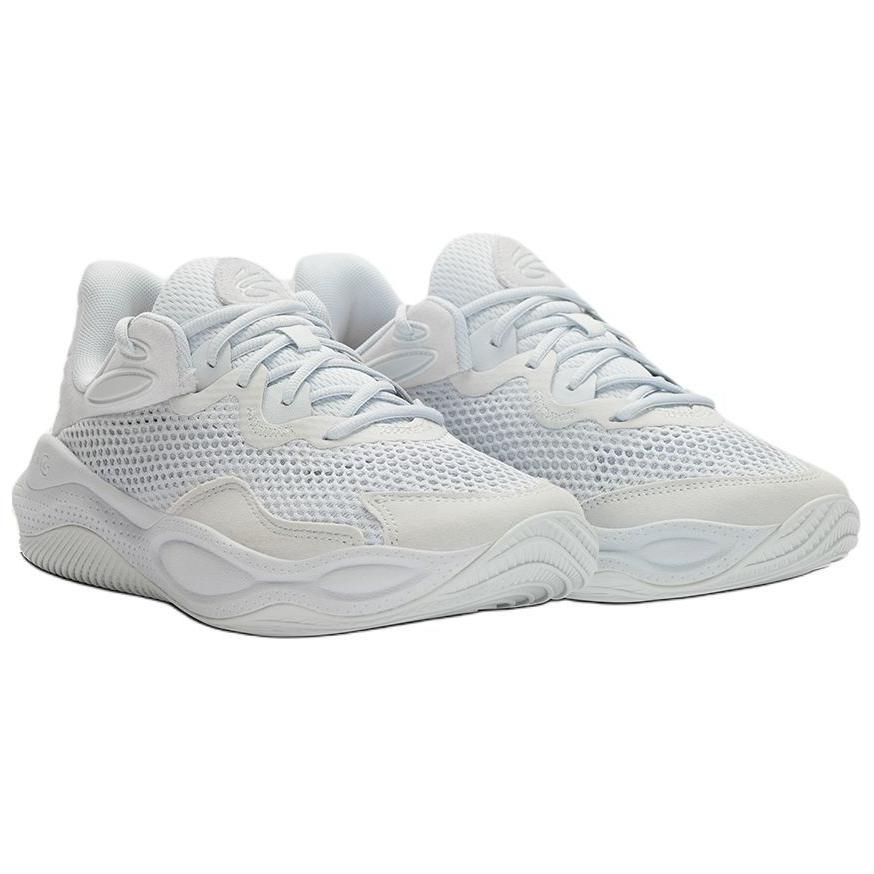 Under Armour Curry Splash 24 Simple Comfortable Non-Slip Durable Low-Top Basketball Shoes Men Sneaker Gray 3028193-014