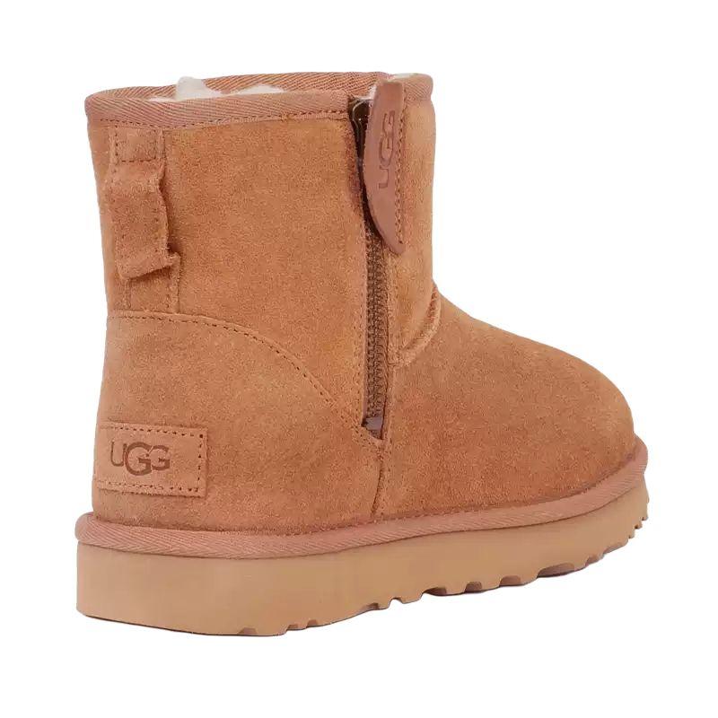 UGG Thermal Cushioning Slip Resistant Short Snow Boots Women's Chestnut Sneakers 1151230CHE