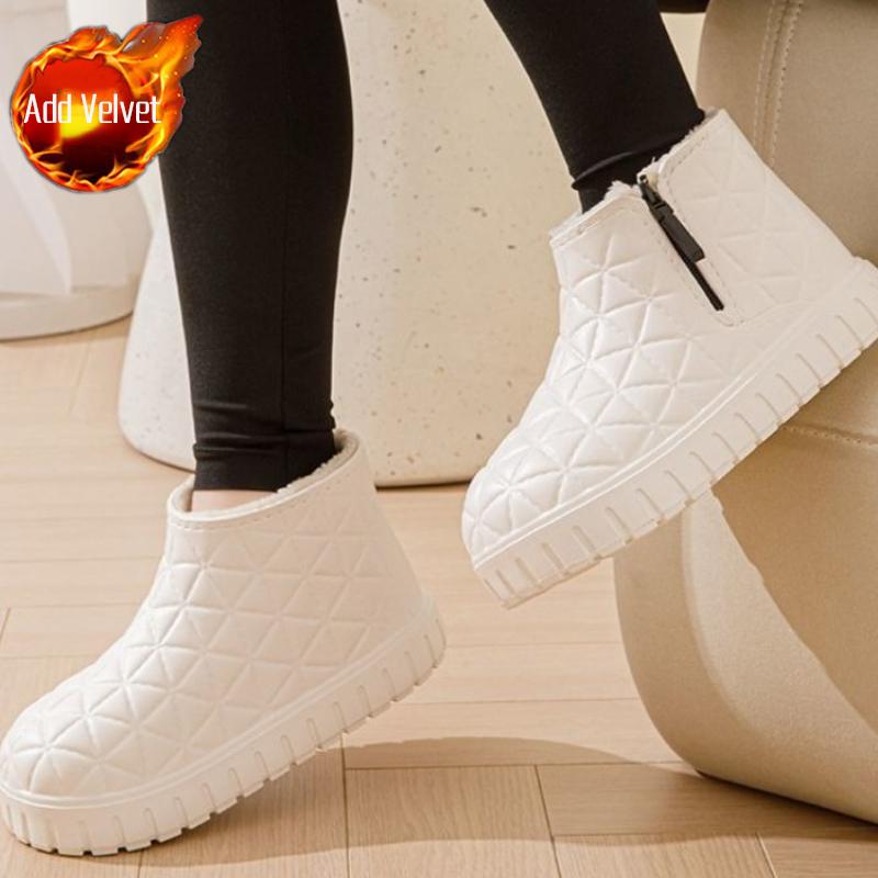 Winter Waterproof Plush Platform Ladies Shoes Warm Non Slip High Quality Ankle Goth 2025 Novelty Y2k Hot Sale Women's Snow Boots