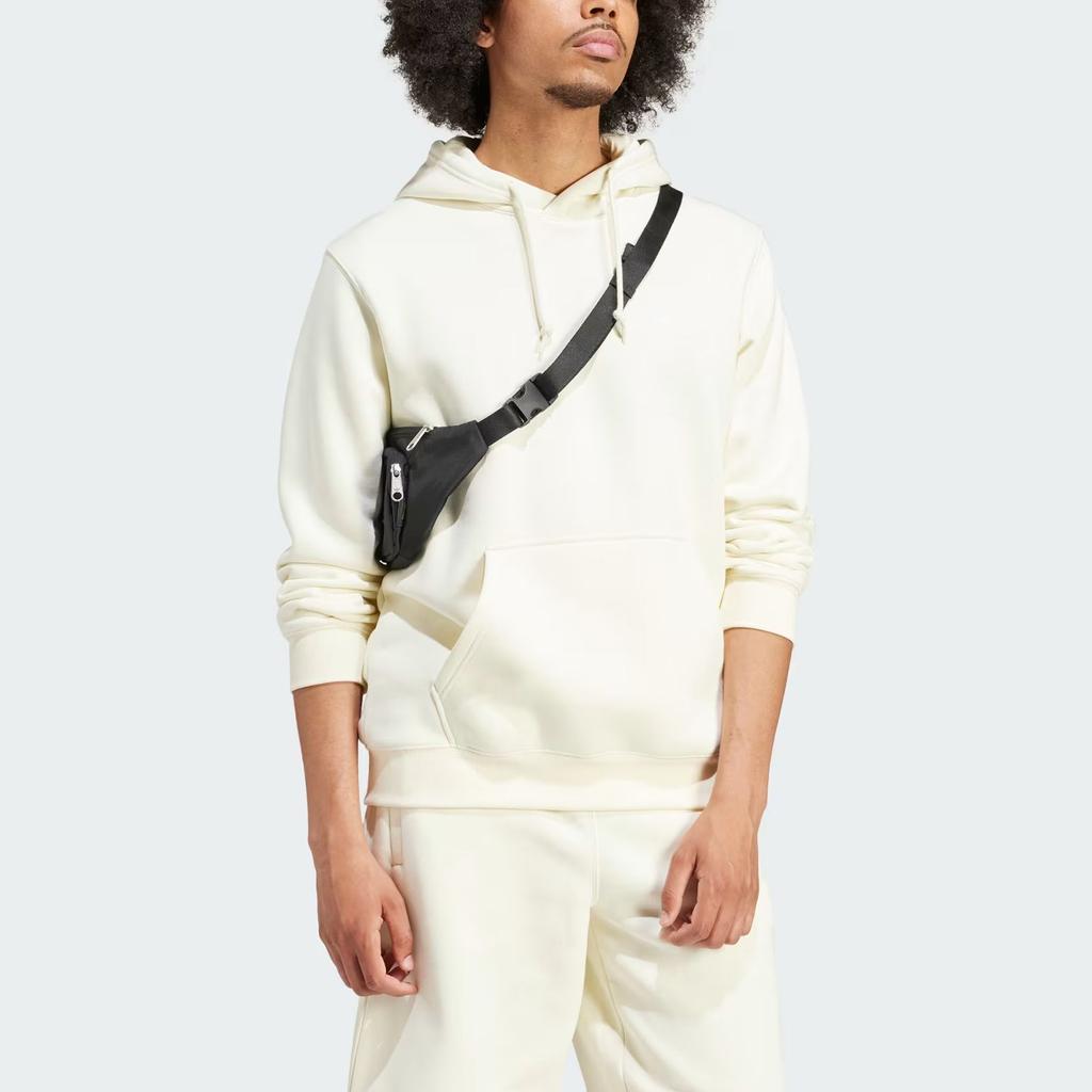 adidas Trefoil Essentials Hoodie Ivory Men Streetwear IR7790