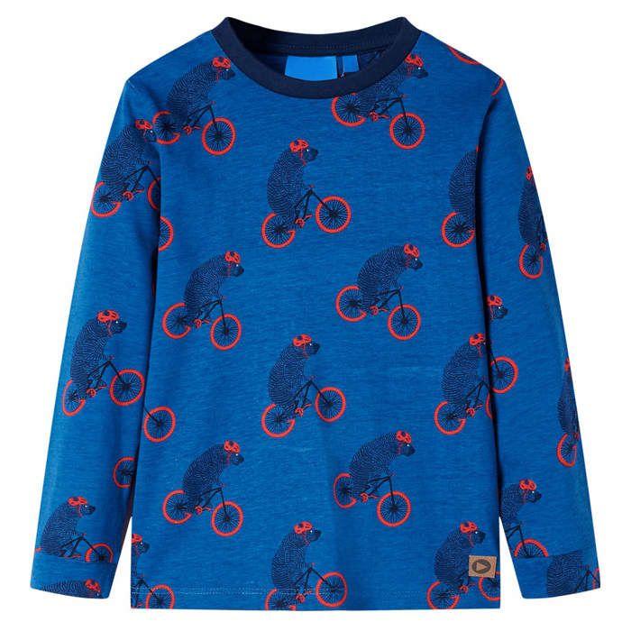 Pyjamas enfants manches longues pétrole 5 dimensions disponibles