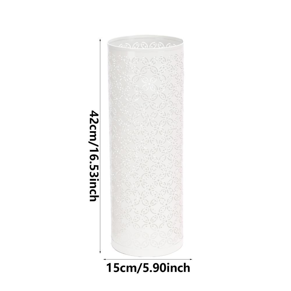 

Держатель зонта для прихожей, металлическая круглая стойка для зонта, домашняя необходимая вещь, зонт для крыльца, входа в офис общежития белый