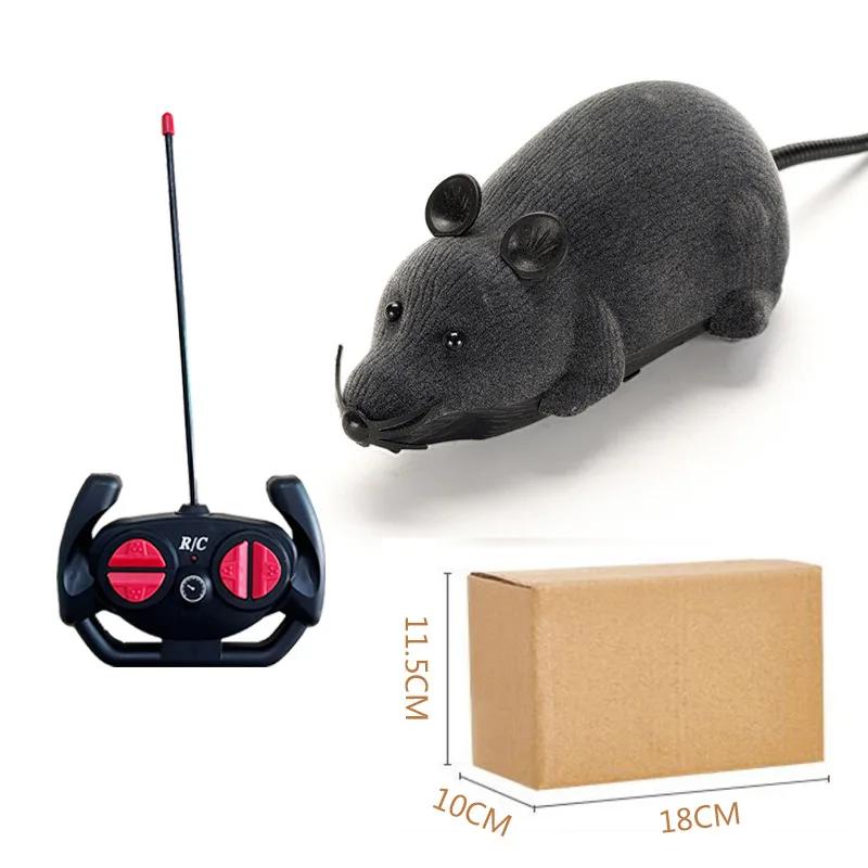 

Robot Mouse Rat Funny Cat Toy With Remote Control Multicolor Mouse Wireless Controlled Rat Electric Interactive Pet Supplies
