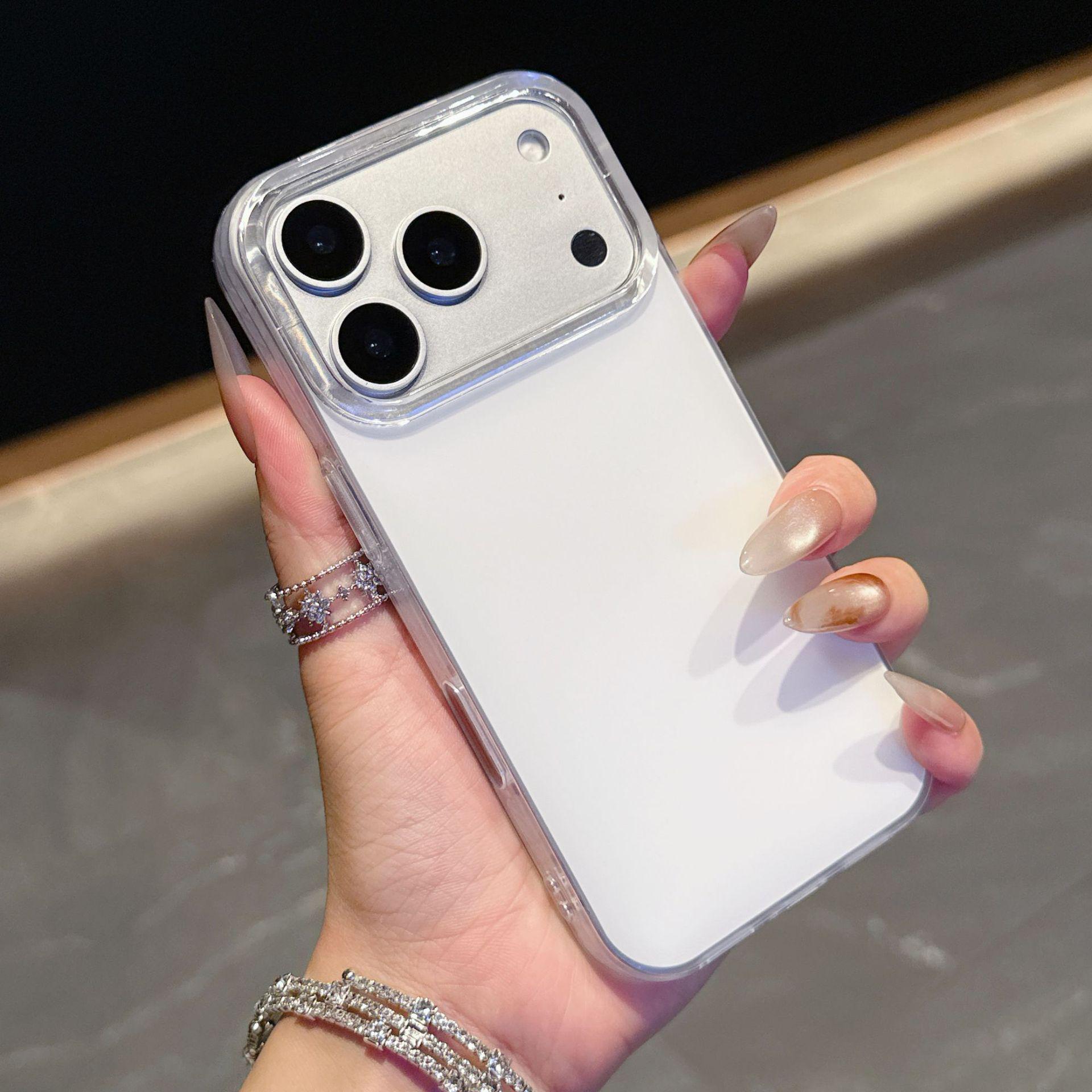 

Cream Shell Anti-drop Protective Case for iPhone 17pm/16promax/15pm - Full Coverage Women s Phone Cover 14 Pro Max белый