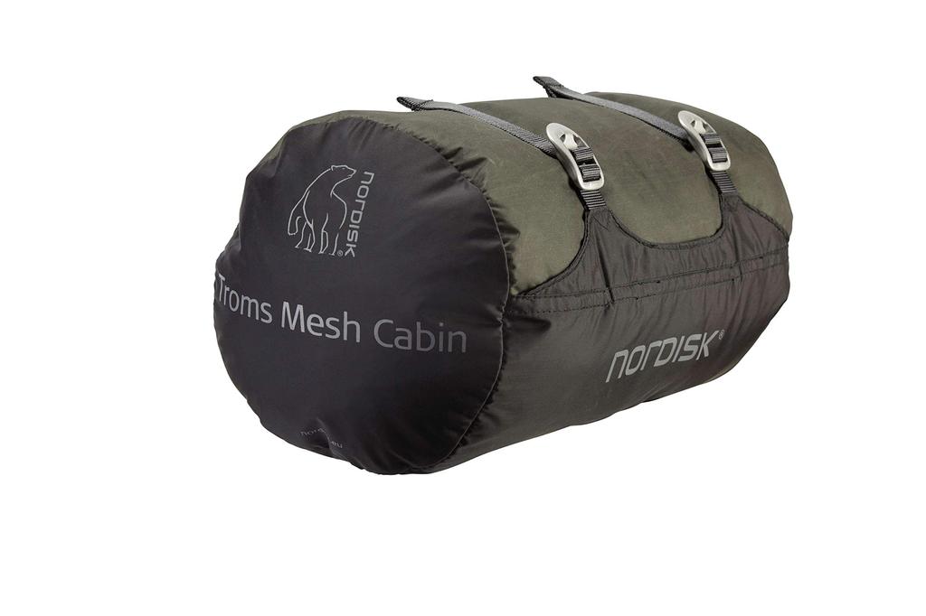 NORDISK Utendørs camping innertelt Troms nettinghytte for 2 personer japansk 117016 [Ekte produkt]