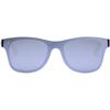 Gafas de sol con patillas de bambu "Tan" Plateado