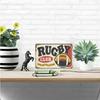 1pc 30*20cm Wooden Rugby Club Sign, Multipurpose Outdoor Decor For Garage, Porch, Cafe, Bar, Man Cave, Farmhouse Kitchen, Rustic Home Decor