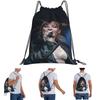 Mylene Farmer Backpacks Portable Drawstring Bags Shoes Bag Book Bags for Man Woman School