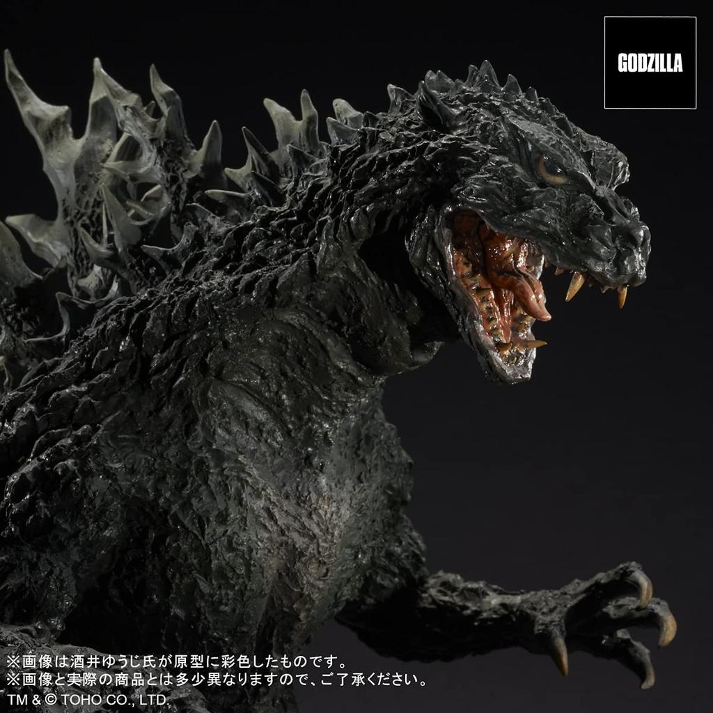 X-Plus Real Master Collection Godzilla 2000 Millennium Model Replica Soft Vinyl Version Total Length Approx. 620mm Made of PVC Pre-painted Complete