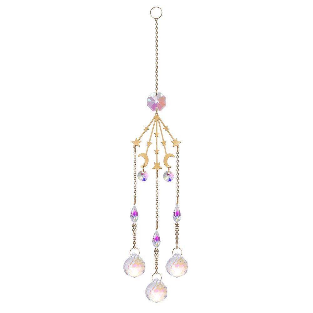 Natural Stones Agate Sun Catcher Agate Sun Catcher For Rainbow Maker Hanging Crystal Witch Suncatcher Windchime Wall Decor