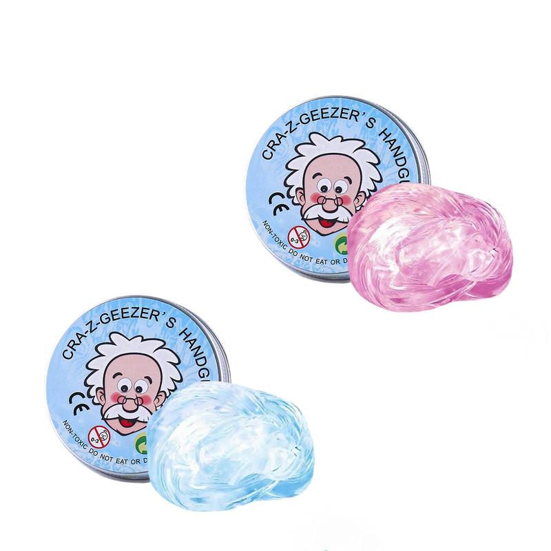 Colorful Non-Newtonian Liquid Glass Mud Children Stress Relief Toy DIY Handmade Clear Elastic Compound Non Toxic Creative Crafts Crystal Mud