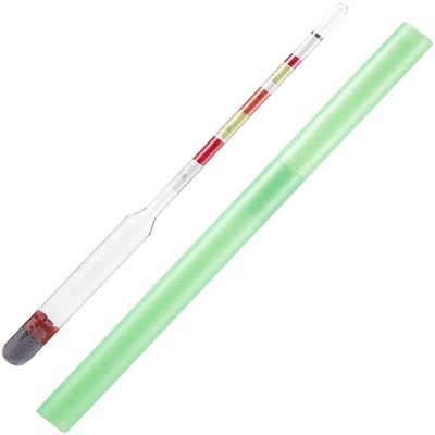 3 Scale Hydrometer Alcohol Brix Meter 3 In 1 Densimeter for Wine Beer