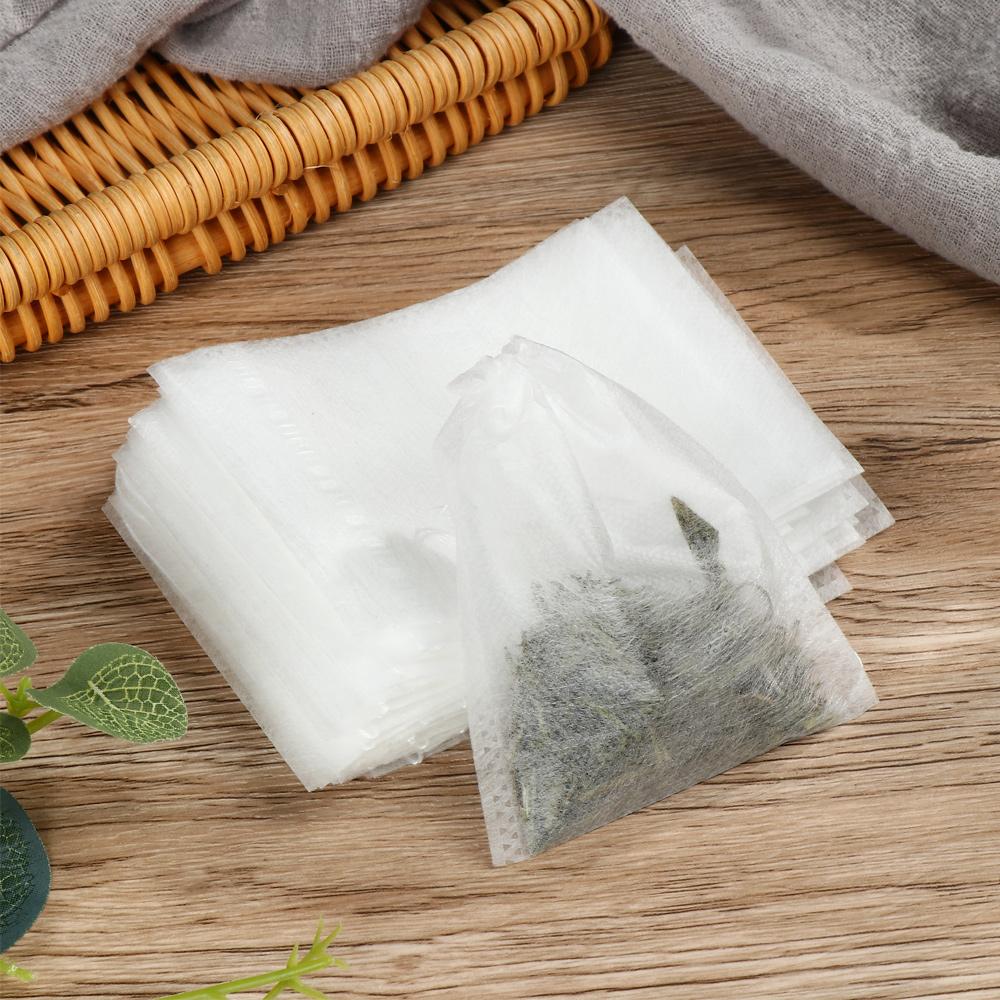 Empty Food Grade Corn Fiber Tea Bags Storage Container Scented Tea Pouch Spice Filters