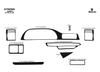 Panel Overlays (Meric) Carbon for Citroen Jumpy 1996-2007