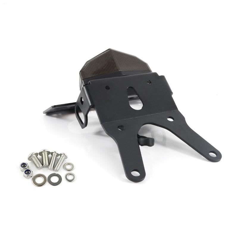 Tail Tidy License Plate Holder with LED Light Fit For Honda CRF250L CRF250M 2013-2022 CRF250 Rally 2017-2022 Fender Eliminator