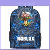 Mochila Escolar Infantil Roblox con Gran Capacidad y Material de Nailon Duradero