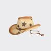 Western Cowboy Hat Straw Hat Women's Summer Big Brim Beach Seaside Travel Vacation Straw Shade Sunscreen Hat