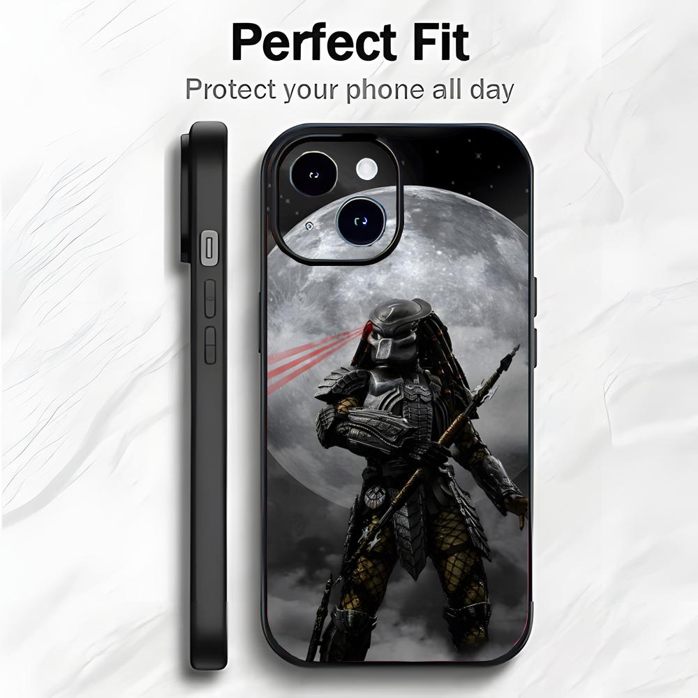 

Scary Alien Movie P-Predator Phone Case Phone Case Soft Packaging Lightweight For iPhone17 16 15 14 13ProMax iphone12promax