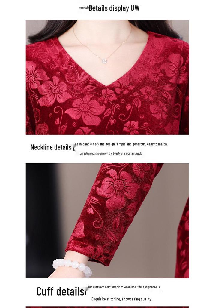 Chinese Style Long Sleeve Slimming Dress with Pockets - 2026 Autumn Collection