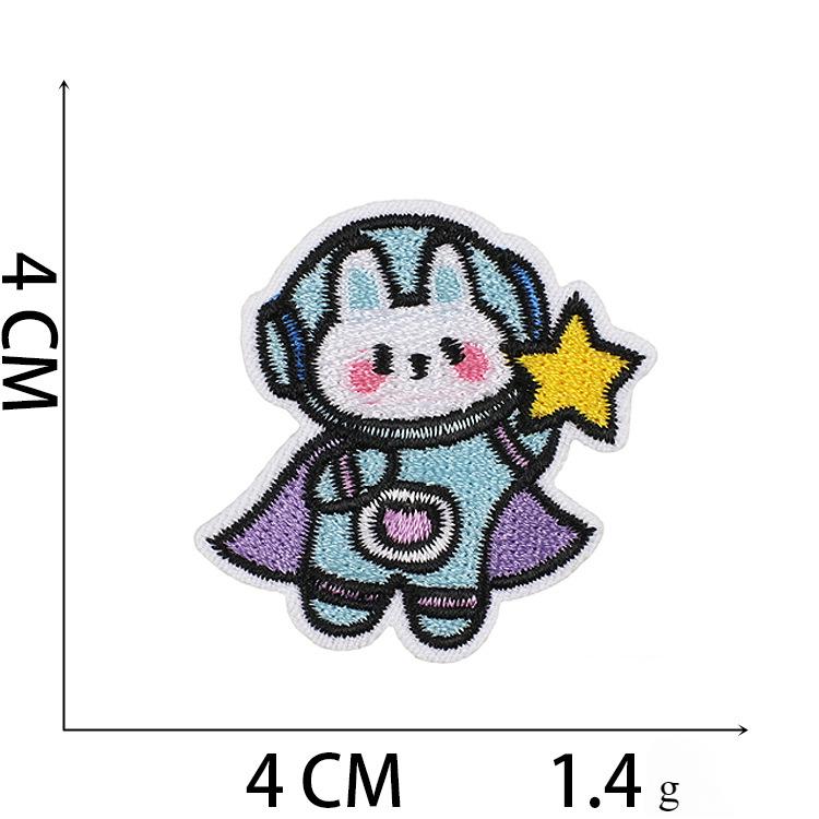 1 Stück Astronauten-Stil, Reparatur-Kleidung, Heimdekoration, Stickerei-Patches