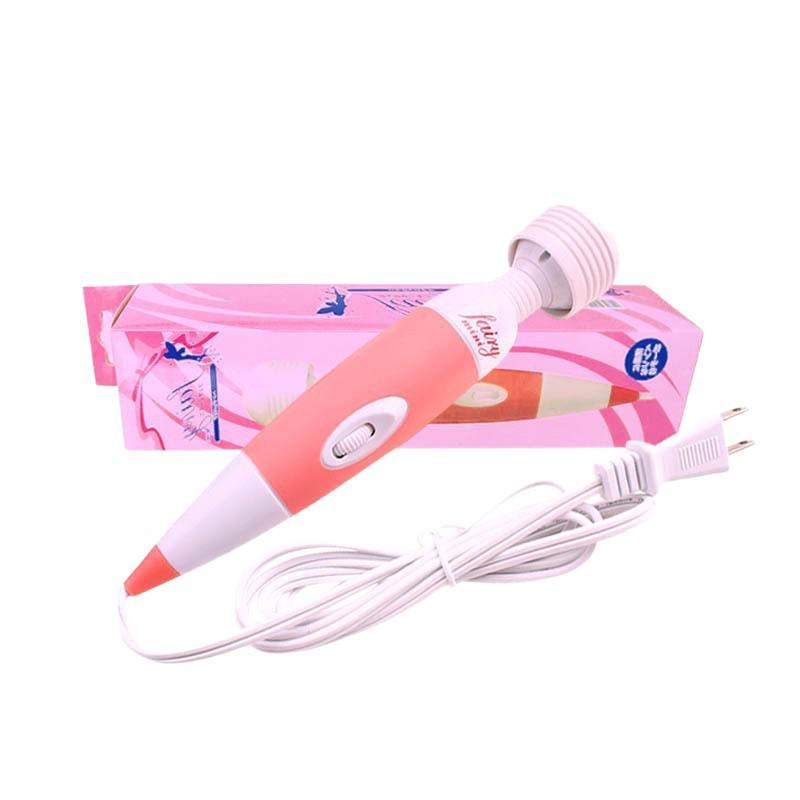 220V Plug-in Vibrating AV Stick: High-Power Female Masturbator and Massager