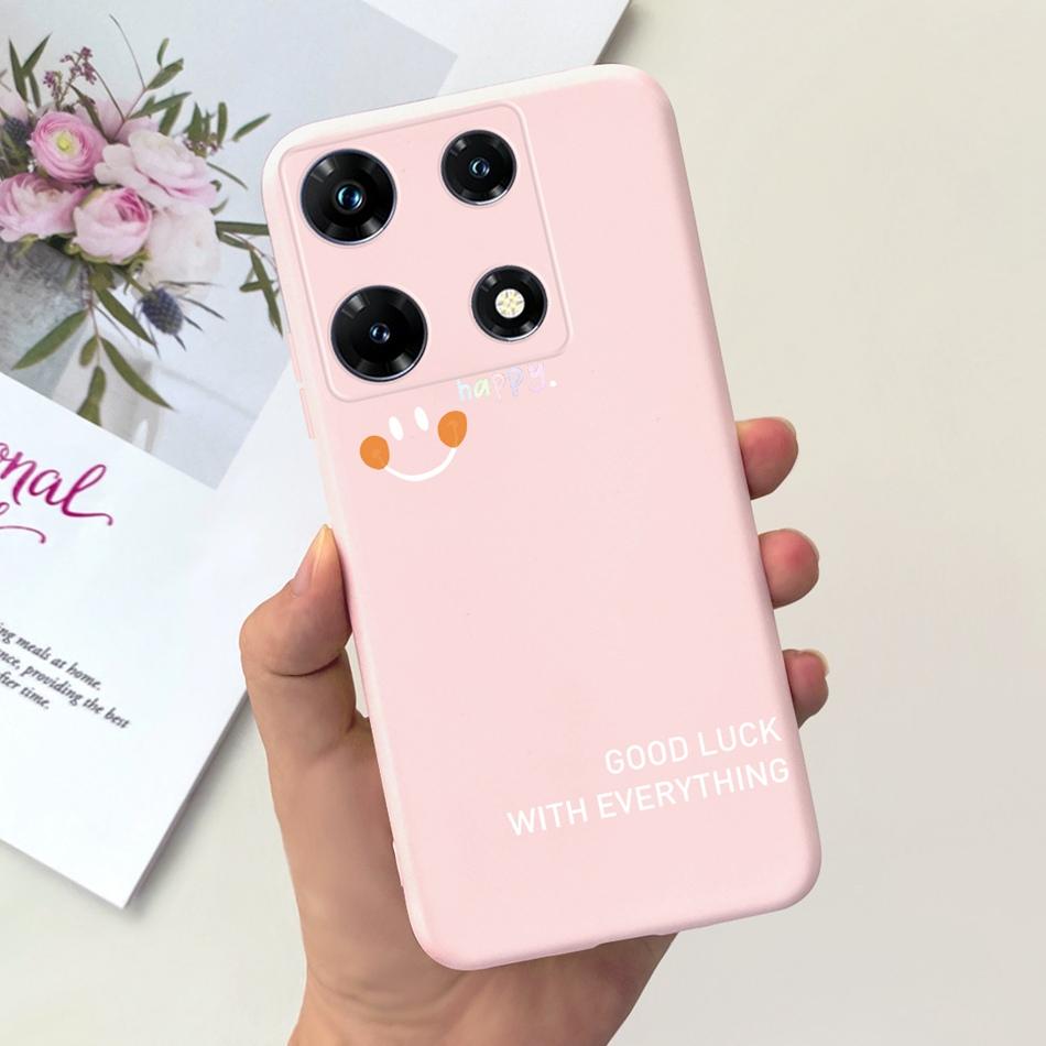 Fashion Moon Pattern Case For Infinix Note 30 Pro 30i 30 2023 Candy Color Soft Silicon Bumper For Infinix Note30 30Pro Note30i