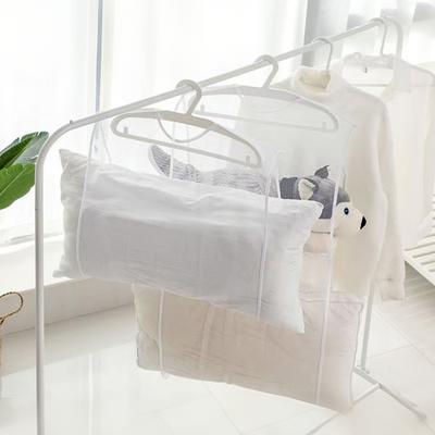 Hanging Pillow Drying Rack Outdoor Windproof Doll Drying Net Multifunctional Dryer Bags Organizer Large Capacity