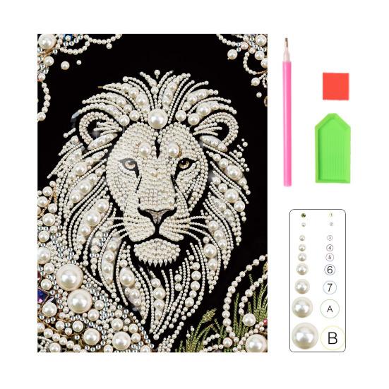 Faux Pearl Painting Kit 3D Pearl Painting Art Craft Animal Designs DIY Mosaic