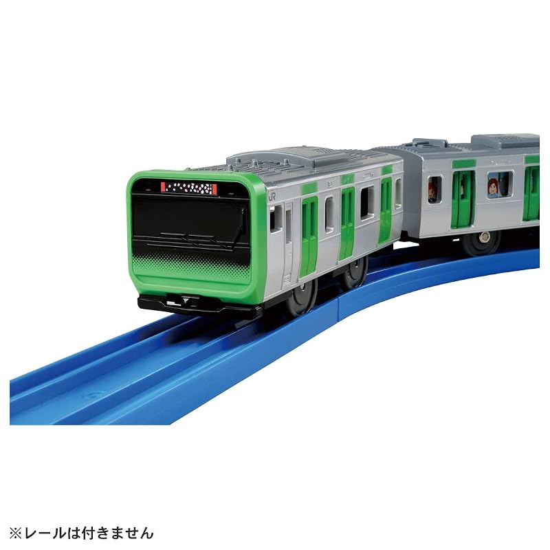 TAKARA TOMY "Plarail S-32 Door Opening E235 Series Yamanote Line" Train Toy for ages 3 and up. Meets toy safety standards and is ST mark certified.