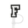 1Pcs Letter Silicone Straw Covers Cap Compatible With Stanley 30&40Oz Cup10Mm Straw Toppers Reusable Dust-Proof Straw Caps
