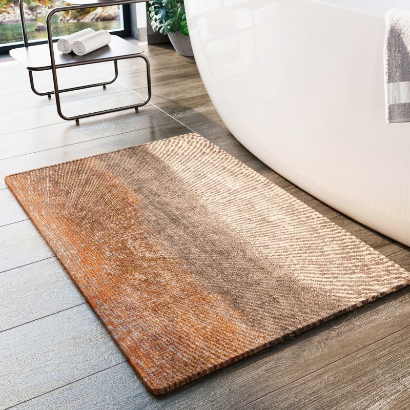 Natural Diatomite Bath Mat Absorbent Quick Dry Non Slip Floor Rug Bathroom Entryway Kitchen