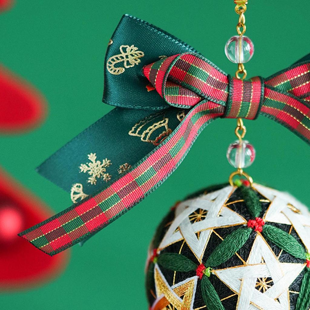 Balls Floral Threads Tools Supplies Needlework Keychain Car Hanging Crafts Embroidery Kit Hand