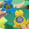 Dinosauro portatile Anello d'acqua Giocattolo Infanzia Nostalgico Mani Coordinazione oculare Educativo Dino Anello Lancio dell'acqua Gioco Ragazzi Ragazze Novità Regalo