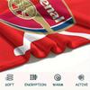 Arsena Team Logo Print FlAannel Blanket, High Quality Comfortable for All Seasons, Home Decor, Warmth and Comfort