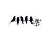 Metal Bird Wall Decor, 1 Piece, 3D Iron Art Sculpture, Home Ornament, Garden Accent, Housewarming Gift
