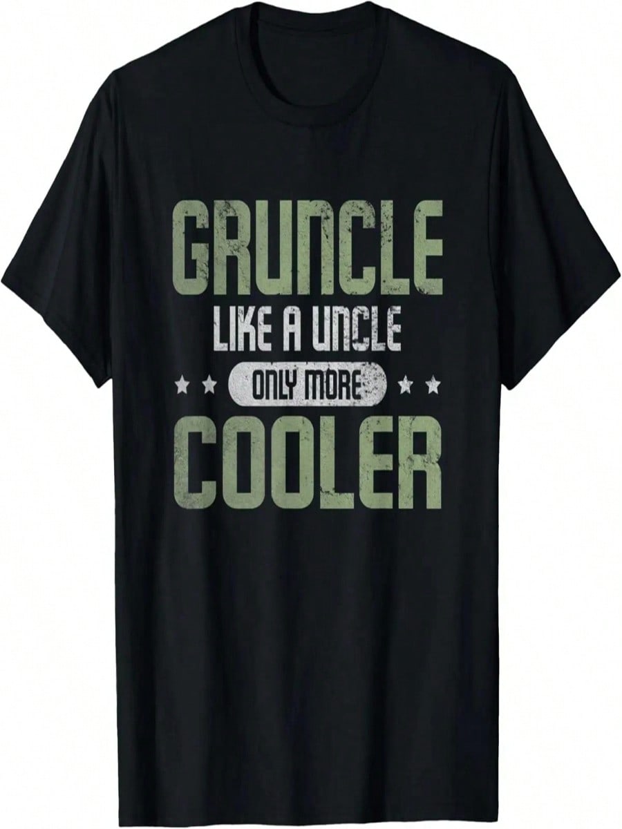 unisex Gruncle Like A Uncle Only More Cooler T-Shirt S разноцветный