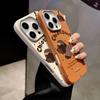 Korea Cute Puppy Print Phone Case for Samsung Galaxy S25 S24 S23 S22 S21 FE Plus Ultra 5G  A06 A36 A56 A35 A15 A55 5G Soft Cover