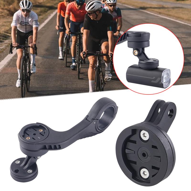 2Pcs Bike Computer Mount Connecting Seat Bicycle Camera Headlight Holder Multifunctional Bike Computer Fixing Base for Gopro