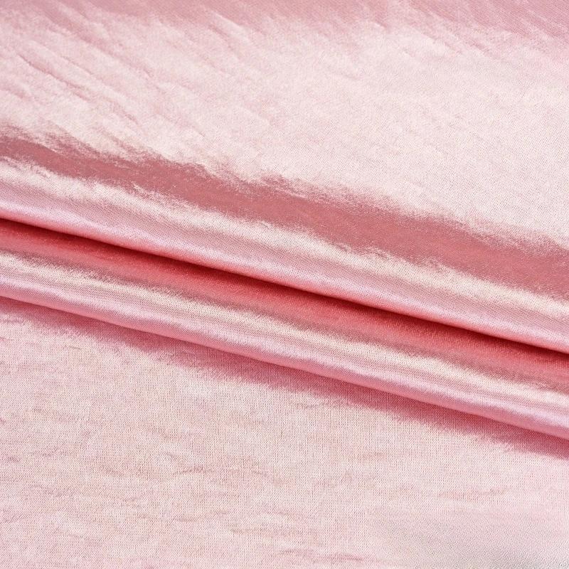Chinese Style Lustrous Acetic Acid Gold Lustrous Satin Fabric Water Light Satin Natural Pleated Texture Drape Fabric Textile