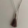 Autumn/Winter Blogger Style Tassel Horsehair Pendant Necklace