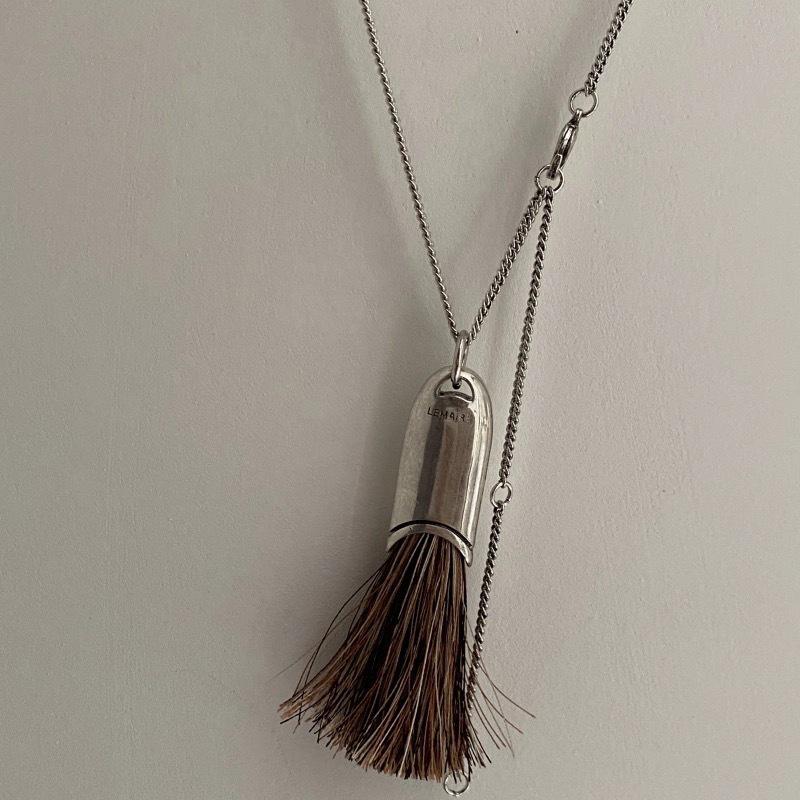 Autumn/Winter Blogger Style Tassel Horsehair Pendant Necklace