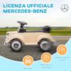 Electric Ride-On Car for Kids 18 Months-4 Years with Horn, Music, and USB Port. Beige