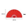 Plastic Bone Dance Performance Fan 34cm Hand Folding Stage Fan  Wedding Party Decor