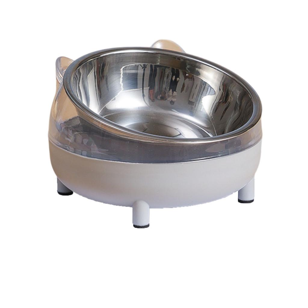 Stainless Steel Cat Bowl For Eating And Drinking