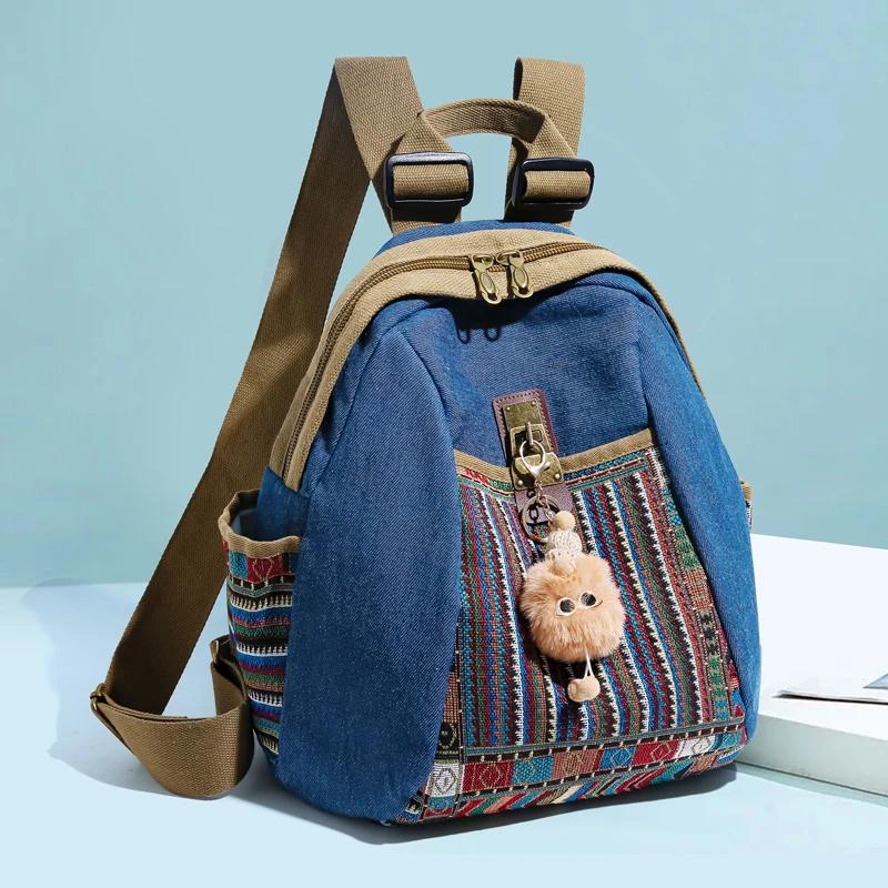 Women's Waterproof Oxford Backpack  Fashionable School Bag  Teenage Girls  Multifunctional Shoulder Travel Backpack  High Quality