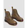 Dr. Martens 1460 Leather Round Toe Lace-Up Flat Ankle Boots Unisex Ankle Boots Brown 31004352