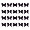 20PCS Embroidery Butterfly Appliques Sew On Patches for Sewing Craft Wedding Dress Clothing Decoration Hair Accessories