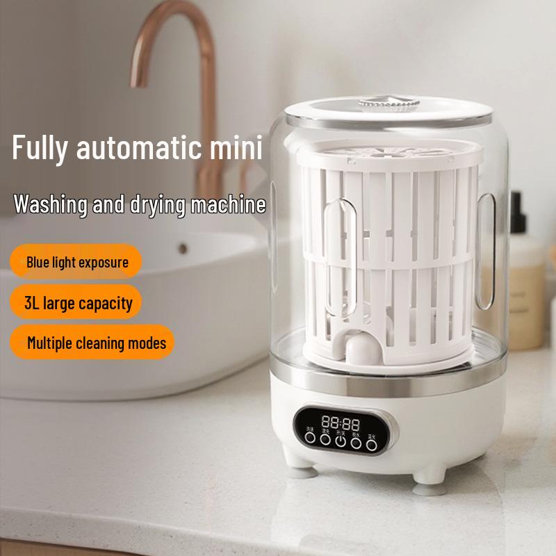 Portable Mini Wireless Washing Machine for Travel and Dorms