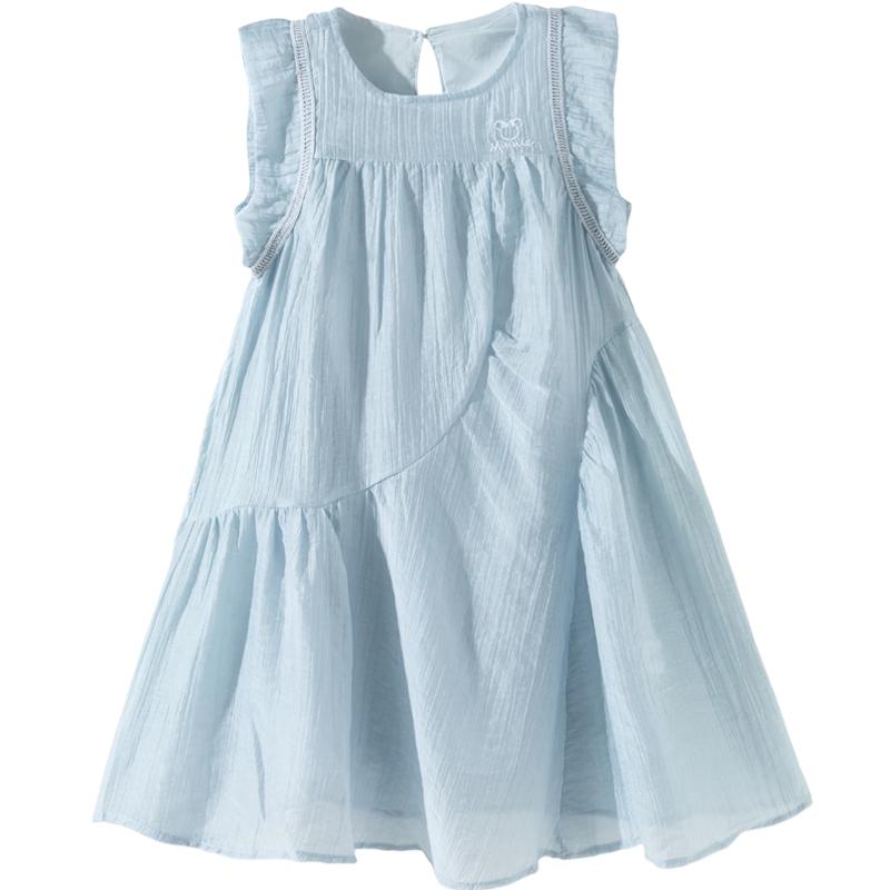 Disney Girls' Summer Sleeveless Princess Dress